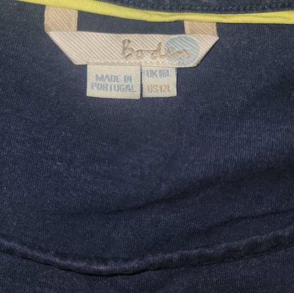 Boden Dress Size US 12L Blue - Picture 4 of 9